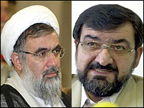 محسن رضائی و علی فلاحيان