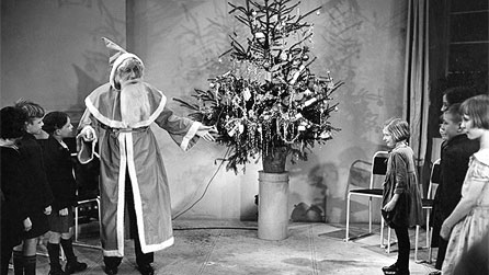 Harry Hemsley fel Siôn Corn ar raglen BBC Children's Christmas Tree, 1936