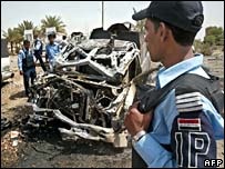 Local do ataque perto do aeroporto