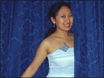 在英国读博士的于苗苗