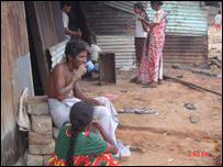 सूनामी प्रभावित