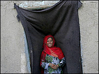 زن افغان 