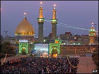 آرامگاه حضرت عباس در کربلا