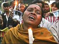 लापता बच्चे के परिजन