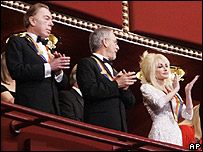 مراسم تقدیر از هنرمندان برگزیده آمریکا