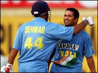 सहवाग और सचिन 