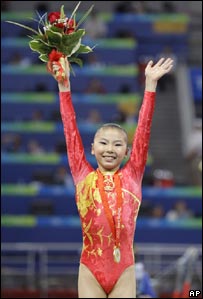 He Kexin foi ouro em Pequim