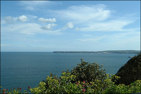 The view to Berry Head from Torquay