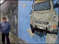 Última parte do Muro de Berlim ainda de pé