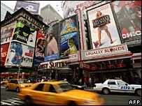 New York'ta bir sokak