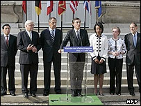 نشست وزيران خارجه دولتهای ششگانه در پاريس