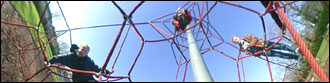 Climbing frame, Florence Park