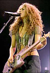 شکیرا خواننده پاپ