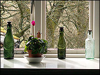 Inside Blackton Grange.