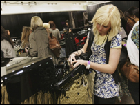 Londra'da bir giyim mağazası