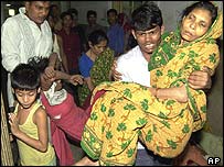 बांग्लादेश में भगदड़