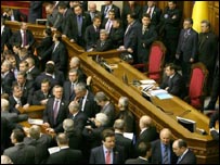 парламент 20 лютого