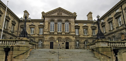 Customs House and steps
