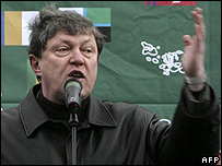 Grigory Yavlinsky, líder do partido Yabloko