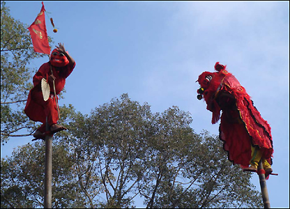 Lân trong ngày Tết