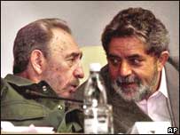 Fidel Castro e Lula