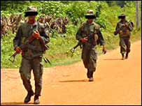 Sri Lanka Army soldiers
