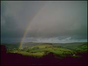 Rainbow over North York Moors 