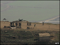 Soldados sírios no Líbano