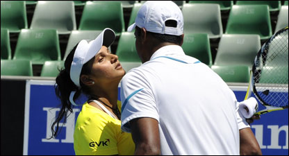 भूपति और सानिया मिर्ज़ा