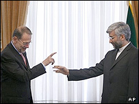 خاویر سولانا و سعید جلیلی