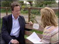 保守党领袖卡梅伦