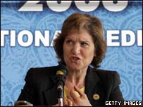  secretária de Comércio dos Estados Unidos, Susan Schwab