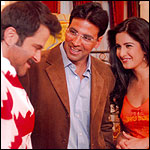 Anil Kapoor, Akshay and Katrina Kaif
