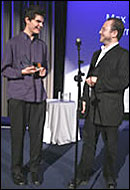 ماکس اشراقی و مارک سموئلسون تهيه کننده "استورم بريکر"