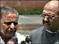 मुलायम सिंह यादव और अमर सिंह