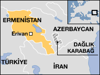 Ermenistan haritası