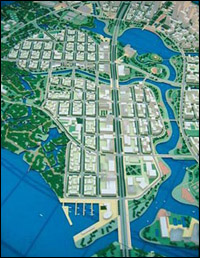 Đại lộ Đông Tây khi hoàn tất