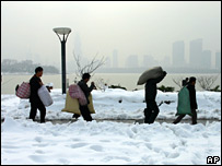 Neve na China