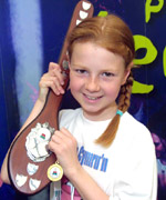 Caroline o Ysgol Gynradd Commins Coch, cyntaf -  Llefaru i Ddysgwyr