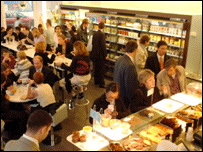 Lanchonete Cojean, em Paris.