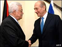 Chủ tịch Palestine và Thủ tướng Israel