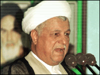 سابق صدر اکبر ہاشمی رفسنجانی سب سے زیادہ مشہور امیداور ہیں۔