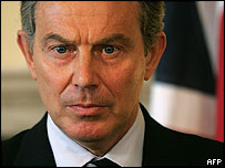 Tony Blair se reúne com líderes de oposição novas políticas de segurança
