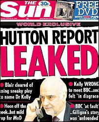 The Sun đăng những thông tin rò rỉ