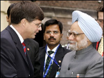 भारत और नेदरलैंड के प्रधानमंत्री