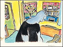 Aquarela de Bob Dylan (c) Bob Dylan 2007