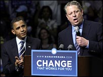 ओबामा और अल गोर