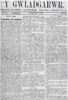 Dalen flaen Y Gwladgarwr