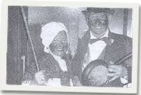 Elfrys ac Arwel yn nawns Cadi Ha