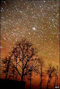 اڑیسہ میں شہابیوں  کی بارش